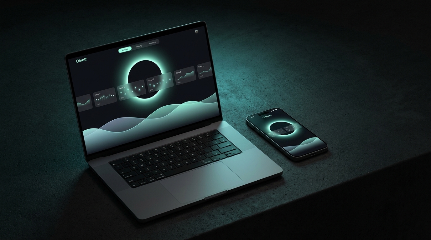 Oinett — memory app design.