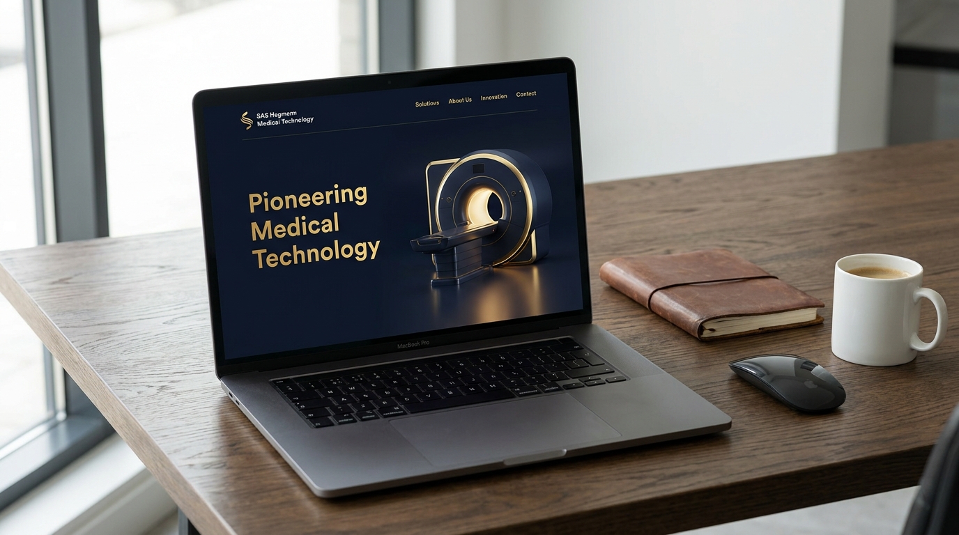 SAS Hagmann — medical technology branding.