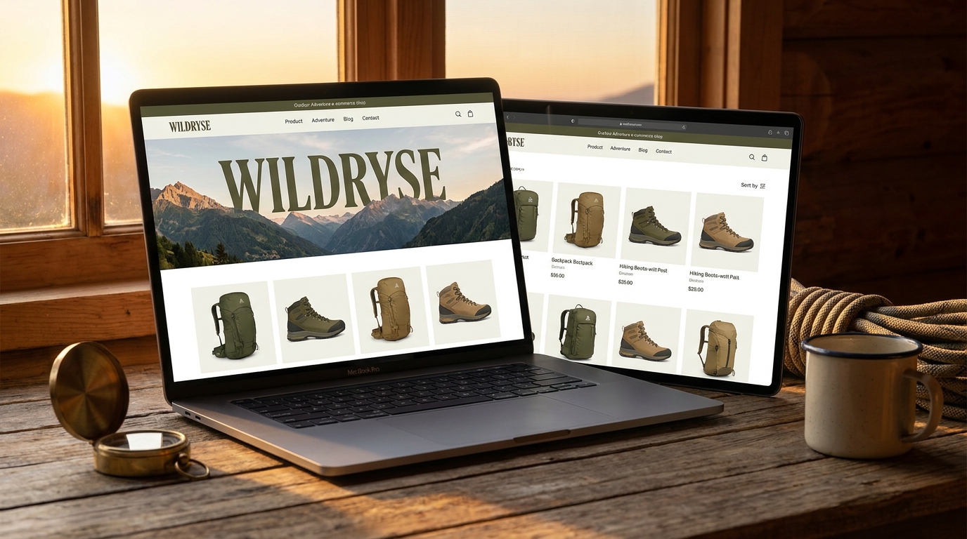 Wildryse — outdoor adventure brand.